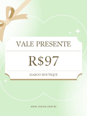 Vale Presente Maroo Boutique R$97