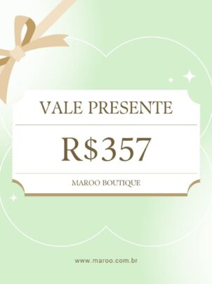 Vale Presente Maroo Boutique R$357